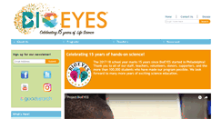 Desktop Screenshot of bioeyes.org