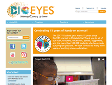 Tablet Screenshot of bioeyes.org